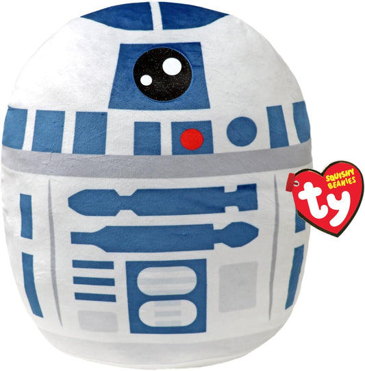 TY Star Wars R2D2 Squishy Beanies 10" Soft Toy age 0+ Beanie Baby Collectible