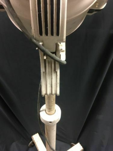 1930's TURBINATOR Hair Dryer W L Martin - Jet engine styled Cast Iron - (6614)