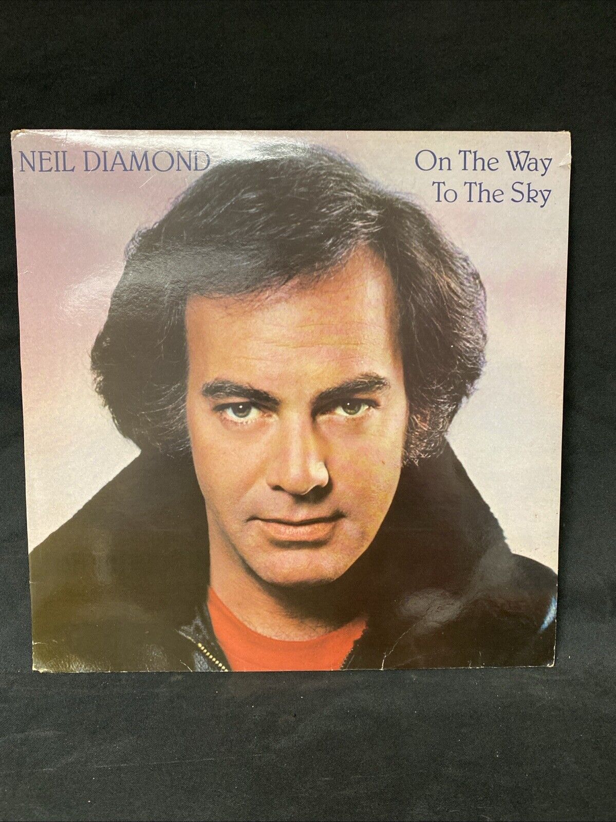 VINYL RECORD - Neil Diamond - On The Way To The Sky - 1981 Album - (5649)