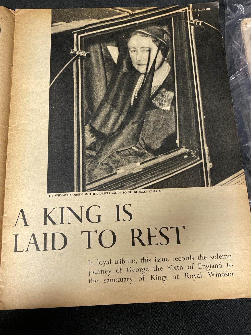 Illustrated Magazine February 23 1952 Memorial Issue George VI - (1679)