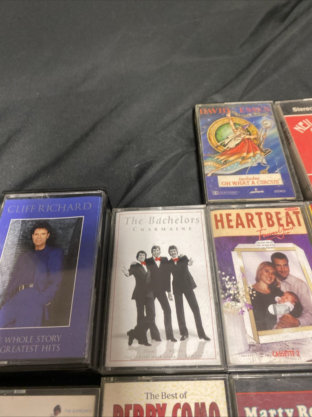 20 Cassette tapes Mainly 60's / 70's Valli Ross Essex Como Bilk - (1737)