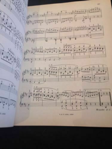 Mozart Sonaten - Bosworth Edition Leipzig for piano Antique music - 1907 (1475