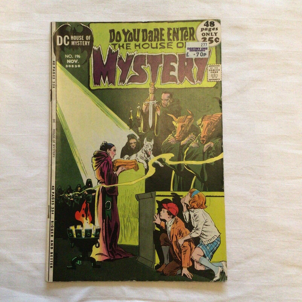 COMIC - DC Comics  The HOUSE OF MYSTERY Do you dare enter? - Nov 1971 (8874)