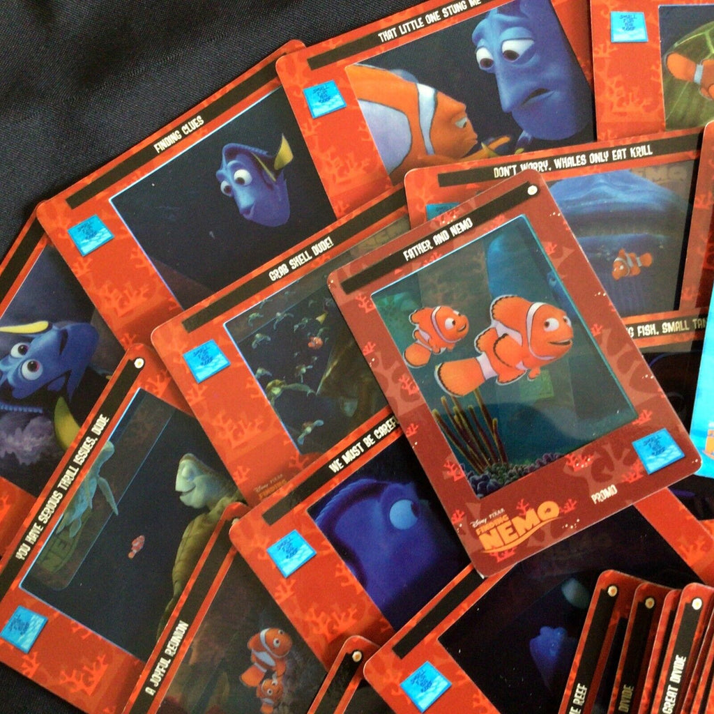 Disney Finding Nemo Filmcardz Artbox 37 cards inc 2 promos 2003 - (6749)