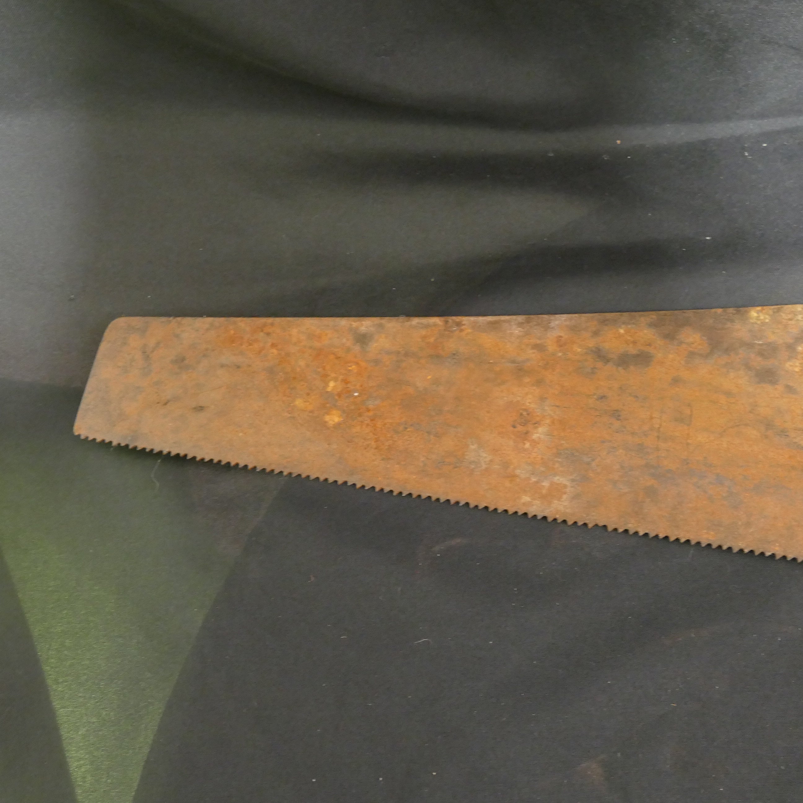 Antique Spear and Jackson saw 68cm with metal Blade Carpenters - (9296)