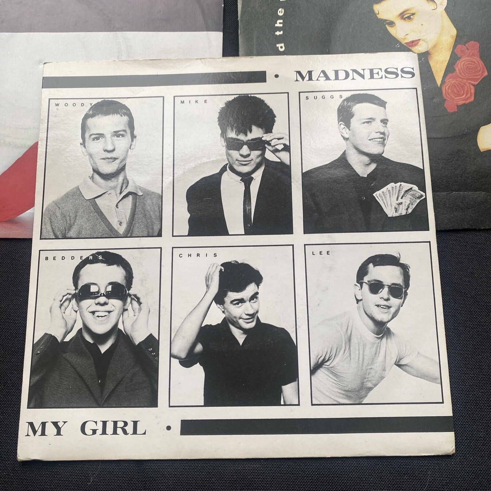 Vinyl Records 7" Singles 5 x 1980's Marti Webb, Madness, Lisa Stansfield -(9468