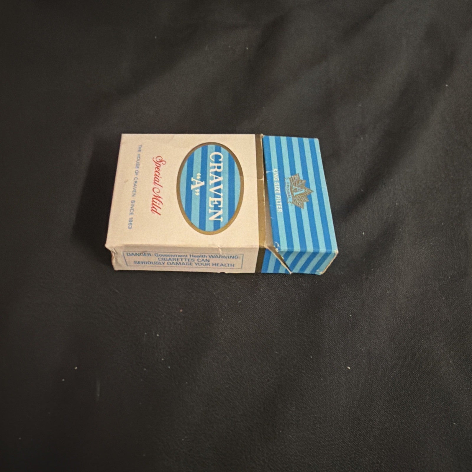 Vintage Craven A Special Mild UK Cigarette Packet - Empty - (2359)