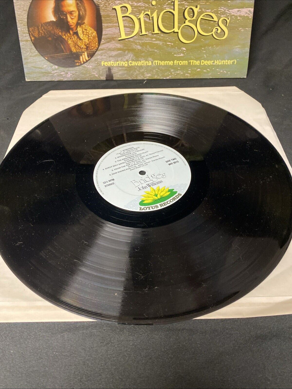 VINYL RECORD - John Williams BRIDGES Inc Cavatina 1979 Album - (5667)