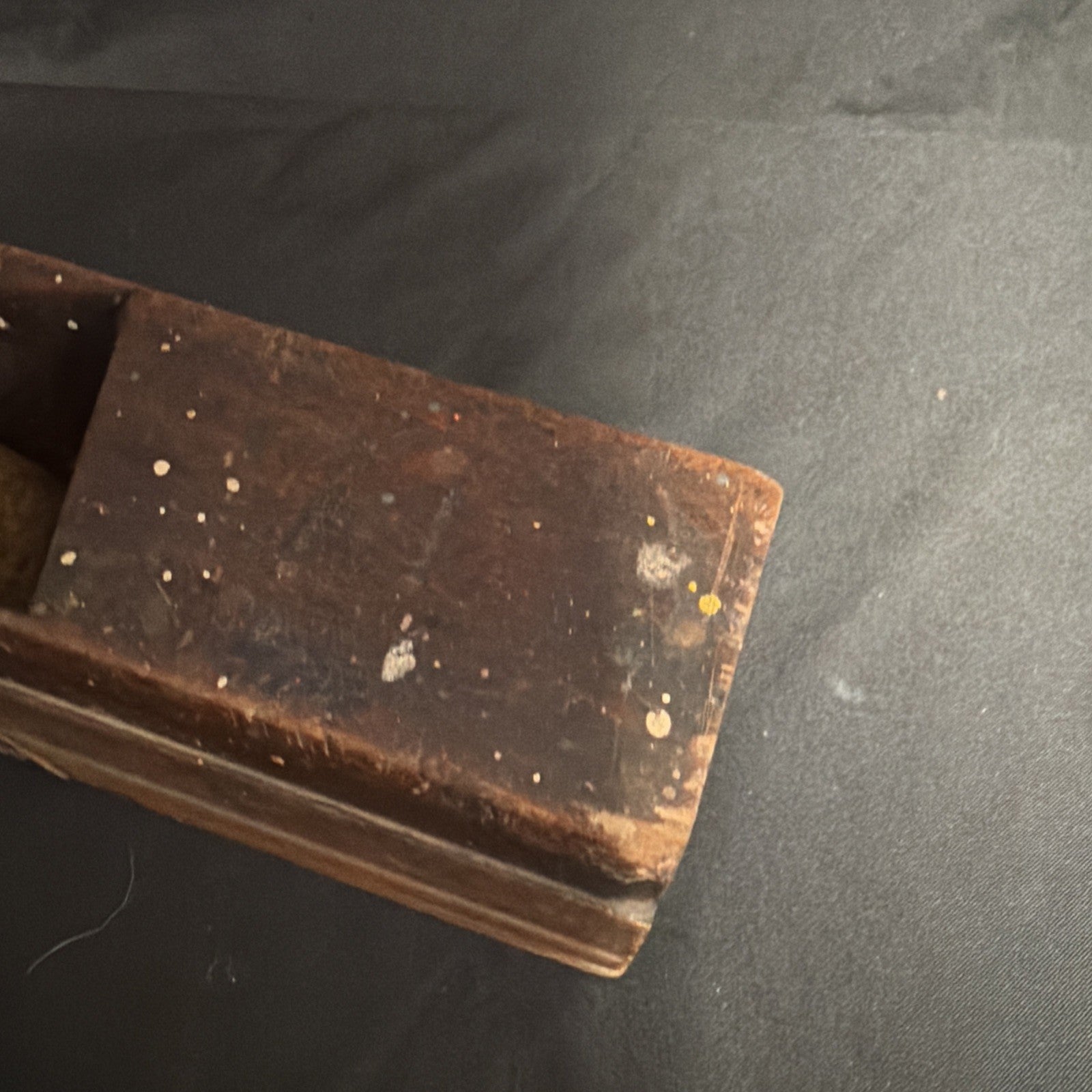 Antique Wood Block Plane 16" with Sheffield steel  - (1939)