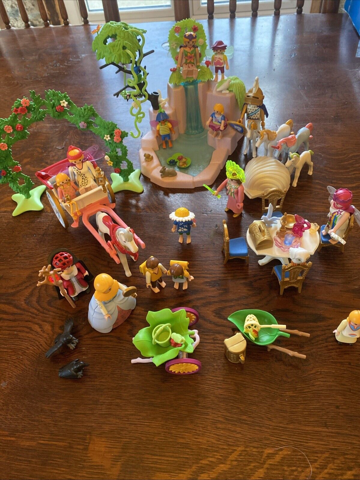 Playmobil Vintage Fairies Evil Queen Good King & Queen 15 figs  -(5868)