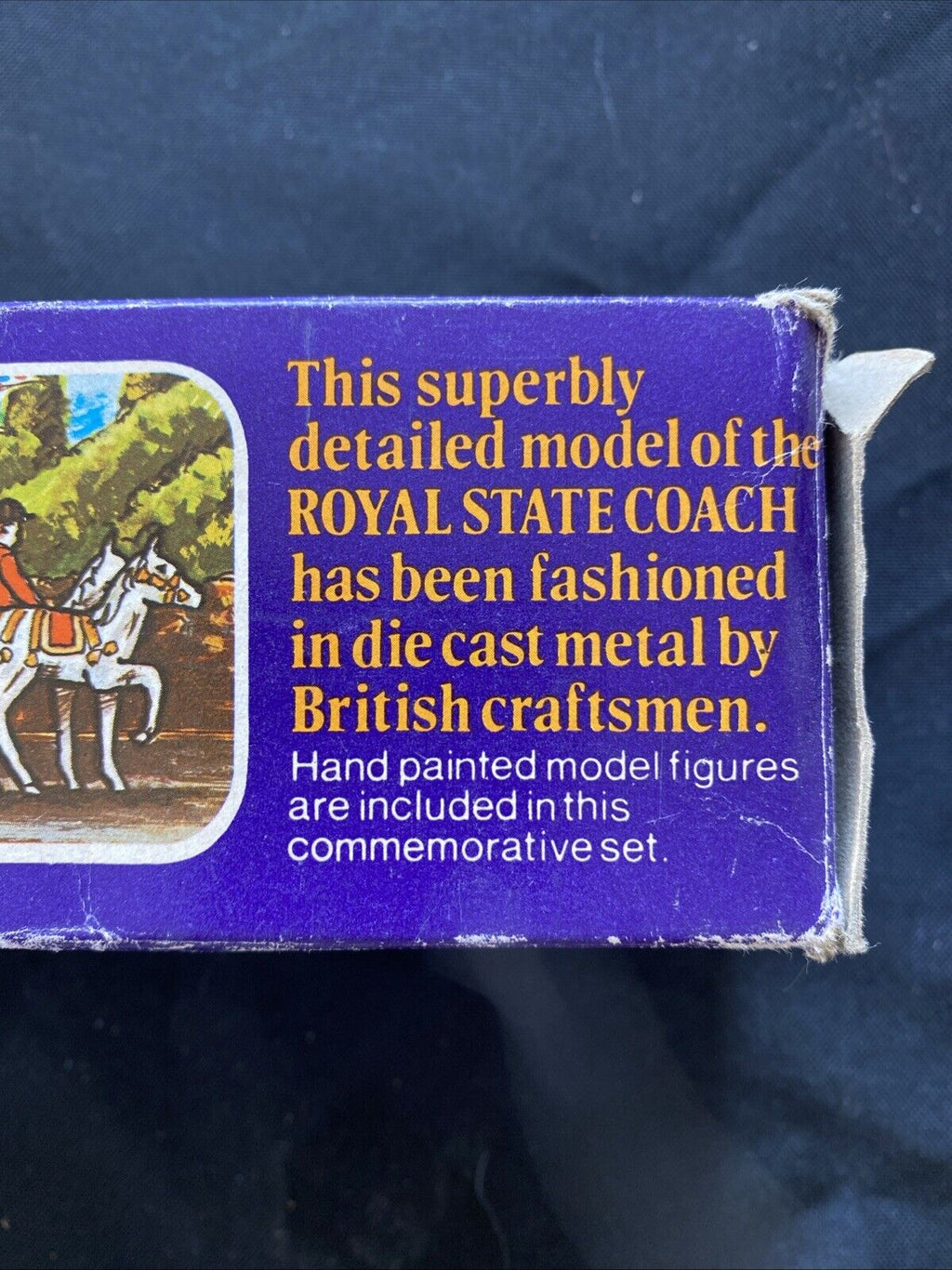 Crescent Toy Co Ltd 1977 The Royal State Coach Die Cast Model & Box (5888)
