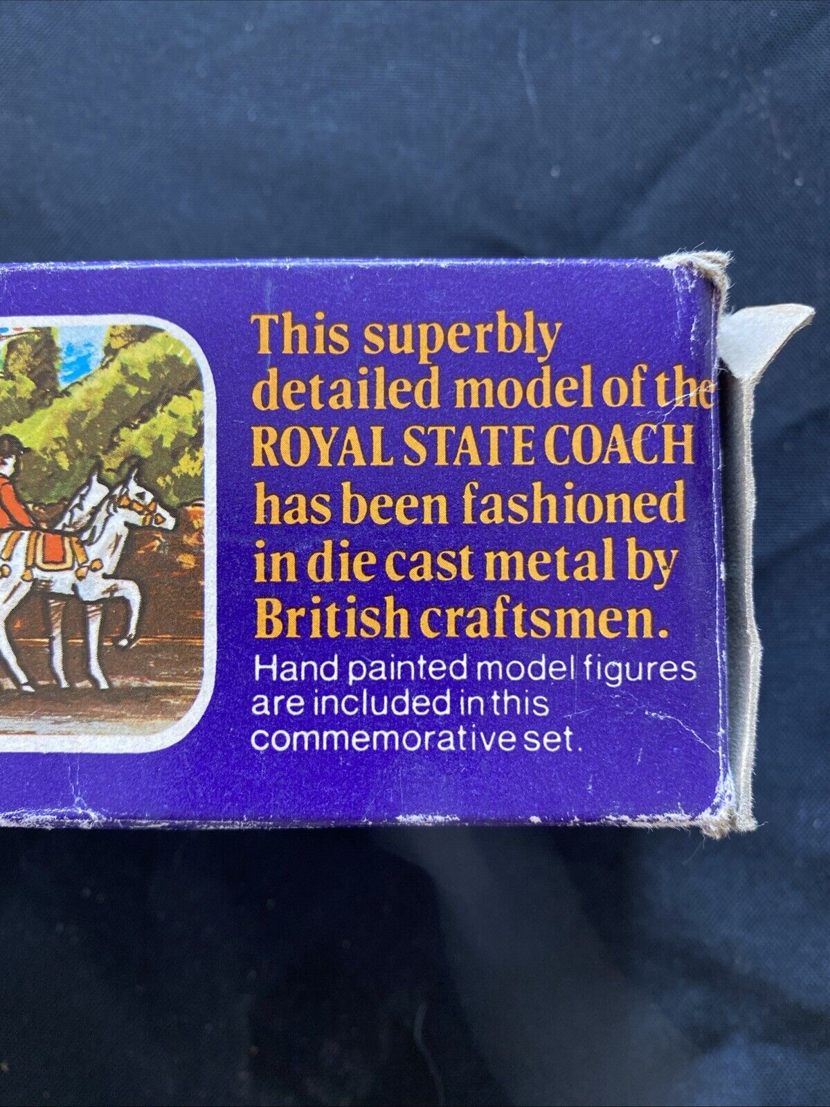 Crescent Toy Co Ltd 1977 The Royal State Coach Die Cast Model & Box (5888)