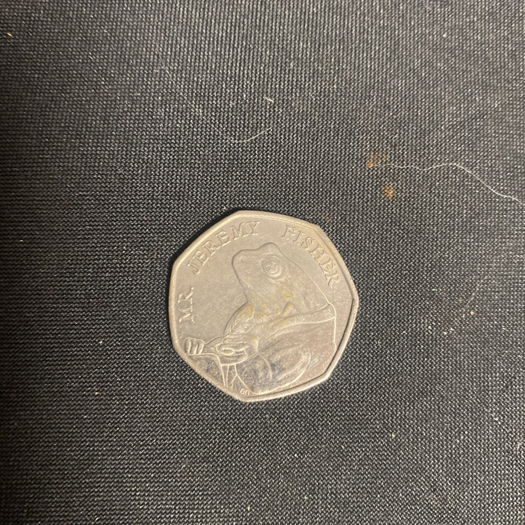 Mr Jeremy Fisher - Elizabeth 2nd 2017 50 pence 50p Coin - (1402)