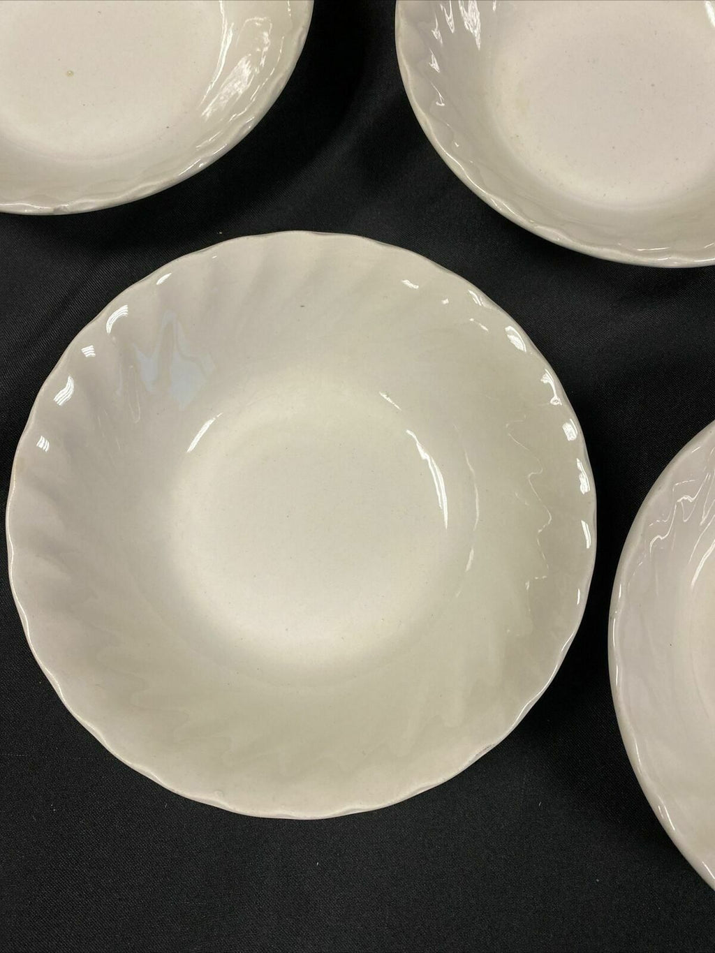 Myott Meakin Ltd 1982 - Coupe Cereal Bowls 6 3/8" (Set x 5 ) - (7743)