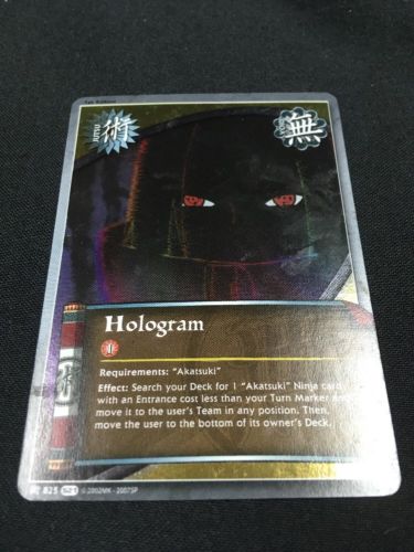 Shonen Jump's Naruto Collectible card FOIL Hologram Akatsuki #825 - (6323)