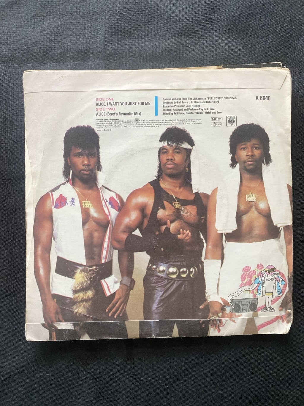 Vinyl Records 7" Singles 5 x 1980's Earth Wind Fire, Feargal Sharkey etc -9451