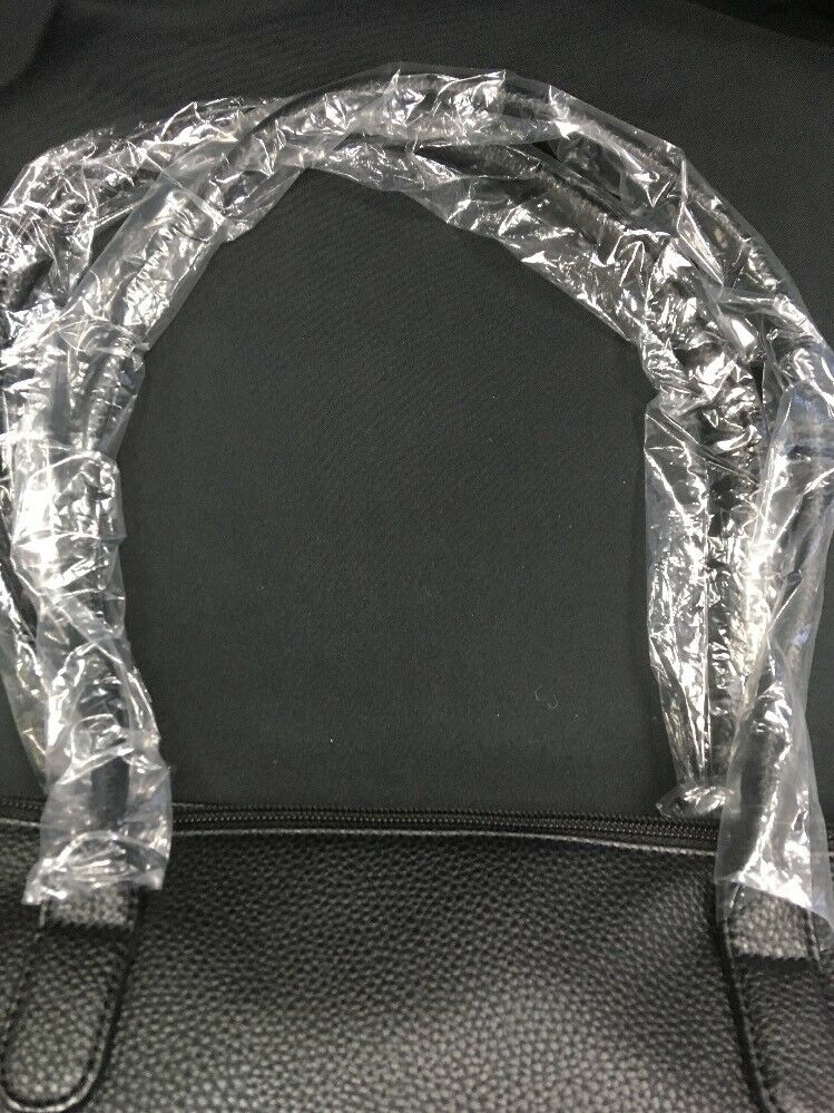 MONARCH Airlines Collectible Air Host Black Handbag NEW UNISSUED Great Handbag
