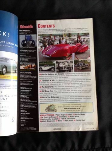 The Automobile Magazine - March 2009 Vol 27  No 1 - Alfa Romero 2.9 - (749)