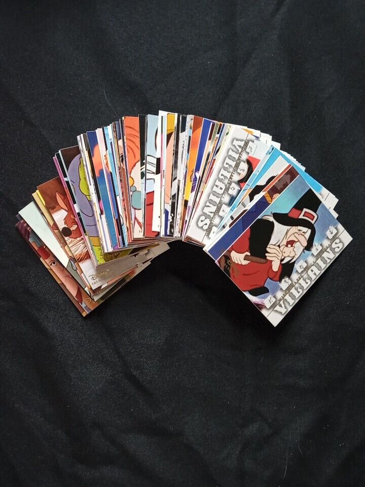 Upper Deck 2003 Disney Treasures Series Set 8 missing x 82 Trading Cards -(5740)
