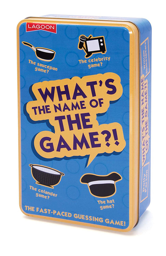 What's The Name Of The Game?! - Fast fun game in a tin - The Lagoon Group