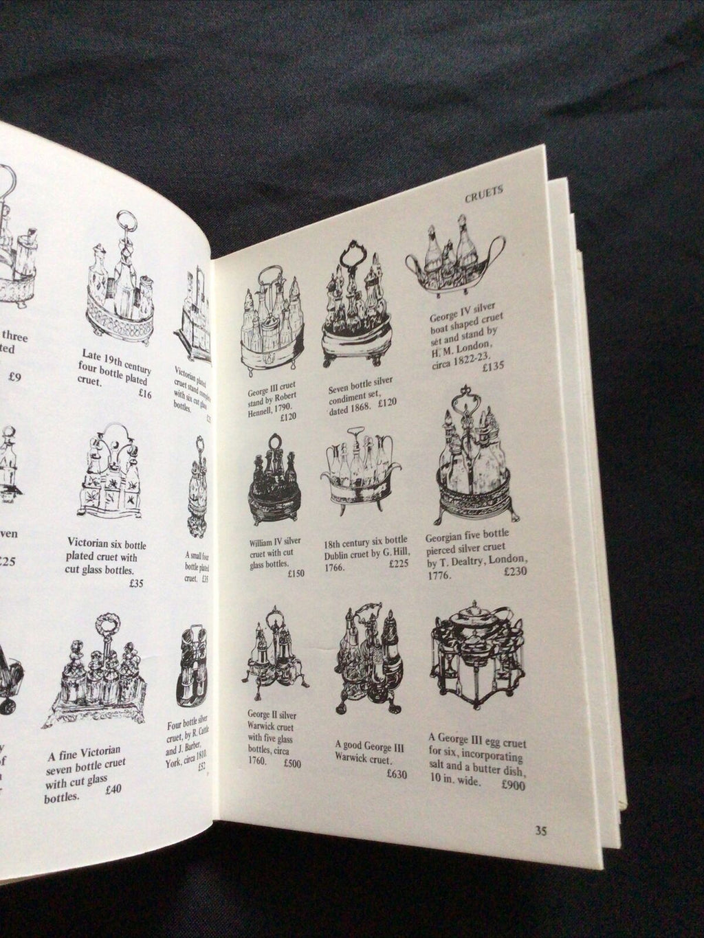 BOOK - Lyle pocket Antiques & Their Values 1976 - GLASS - (8590)