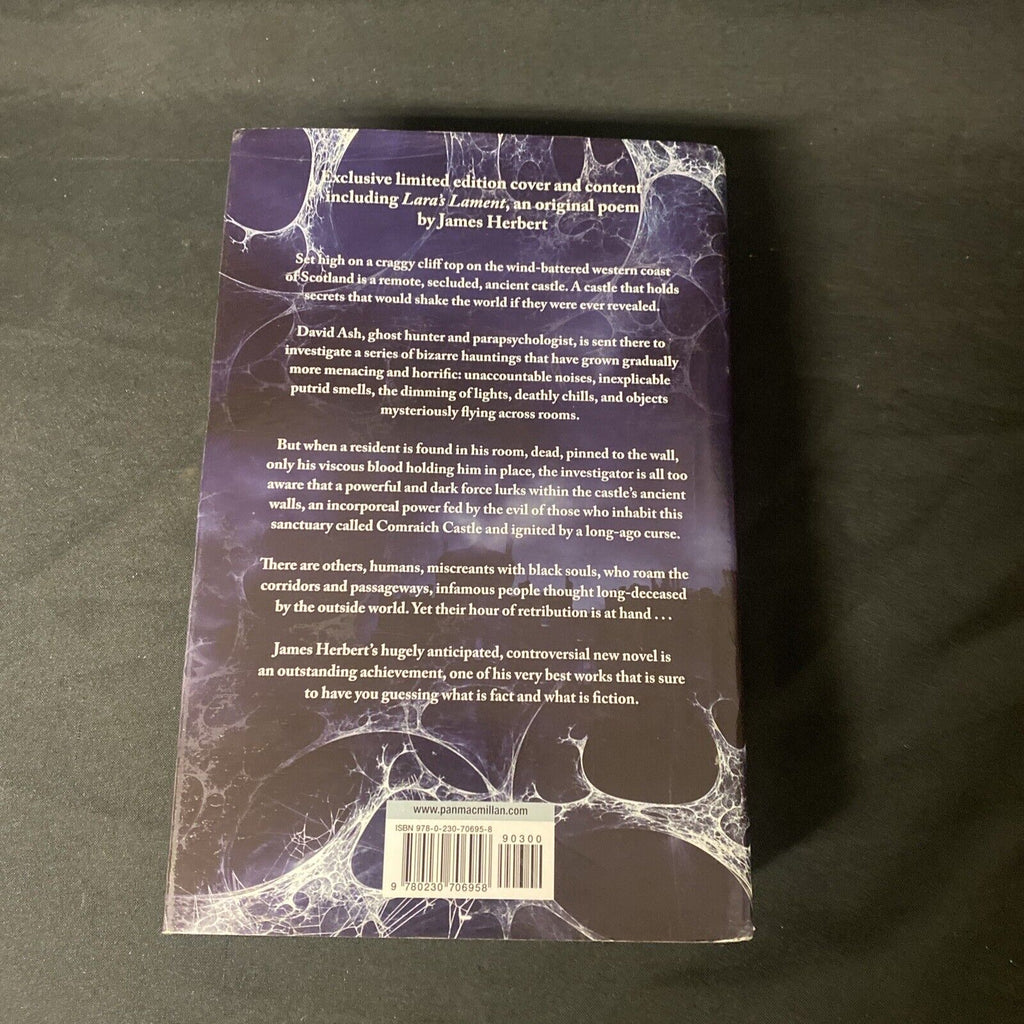 Ash by James Herbert FIRST EDITION hardback book 1/1 2012 Limited Ed. HB DJ -(5094)