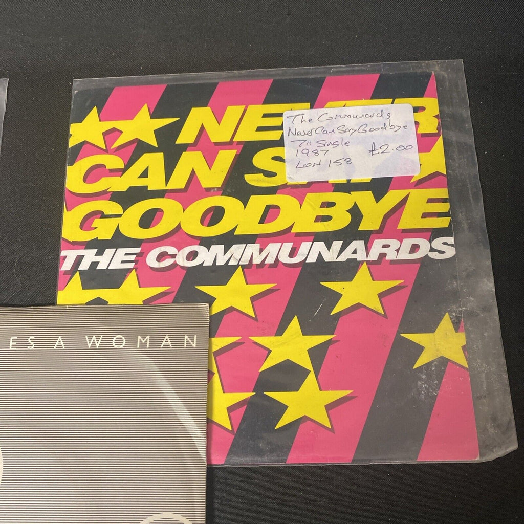 Vinyl Records 7" Singles 5 x 1980's Communards & Chicago - (9538)