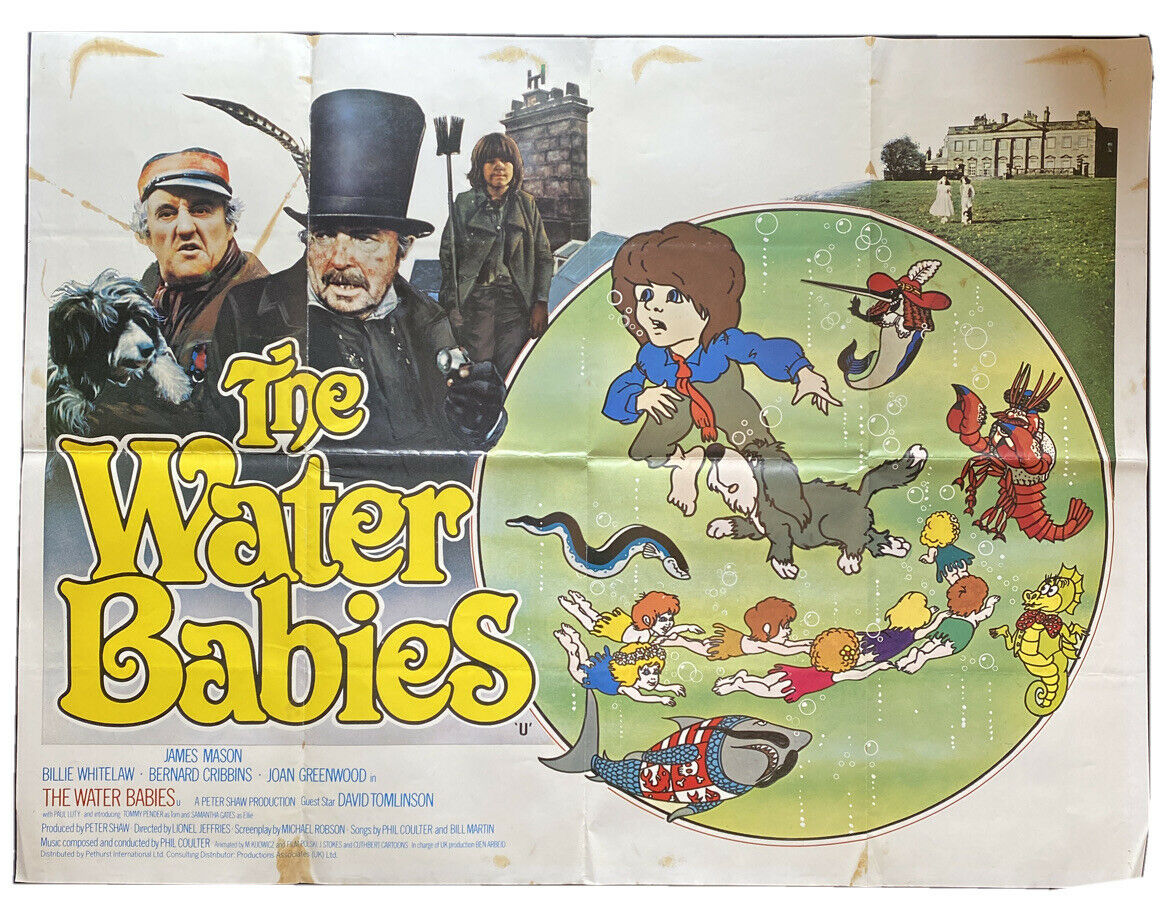 ORIGINAL UK QUAD POSTER - Waterbabies - 1978 - 30" x 40" - (6579)