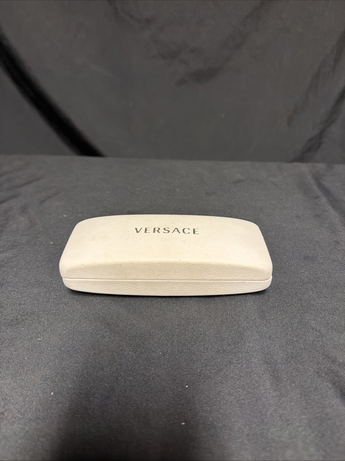 Versace White Glasses snap shut case, Used - (1887)