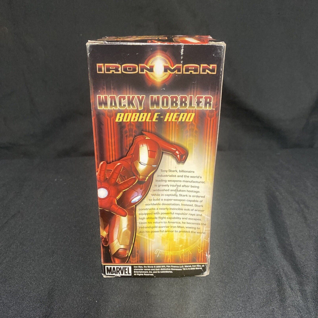 FUNKO Wacky Wobbler 2008 Iron Man Mark 1 Bobble Head RARE - (8634)