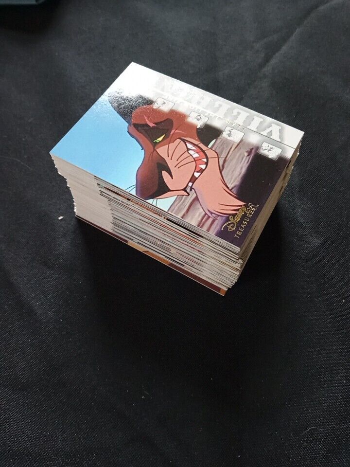 Upper Deck 2003 Disney Treasures Series Set 6 missing x 84 Trading Cards -(5739)