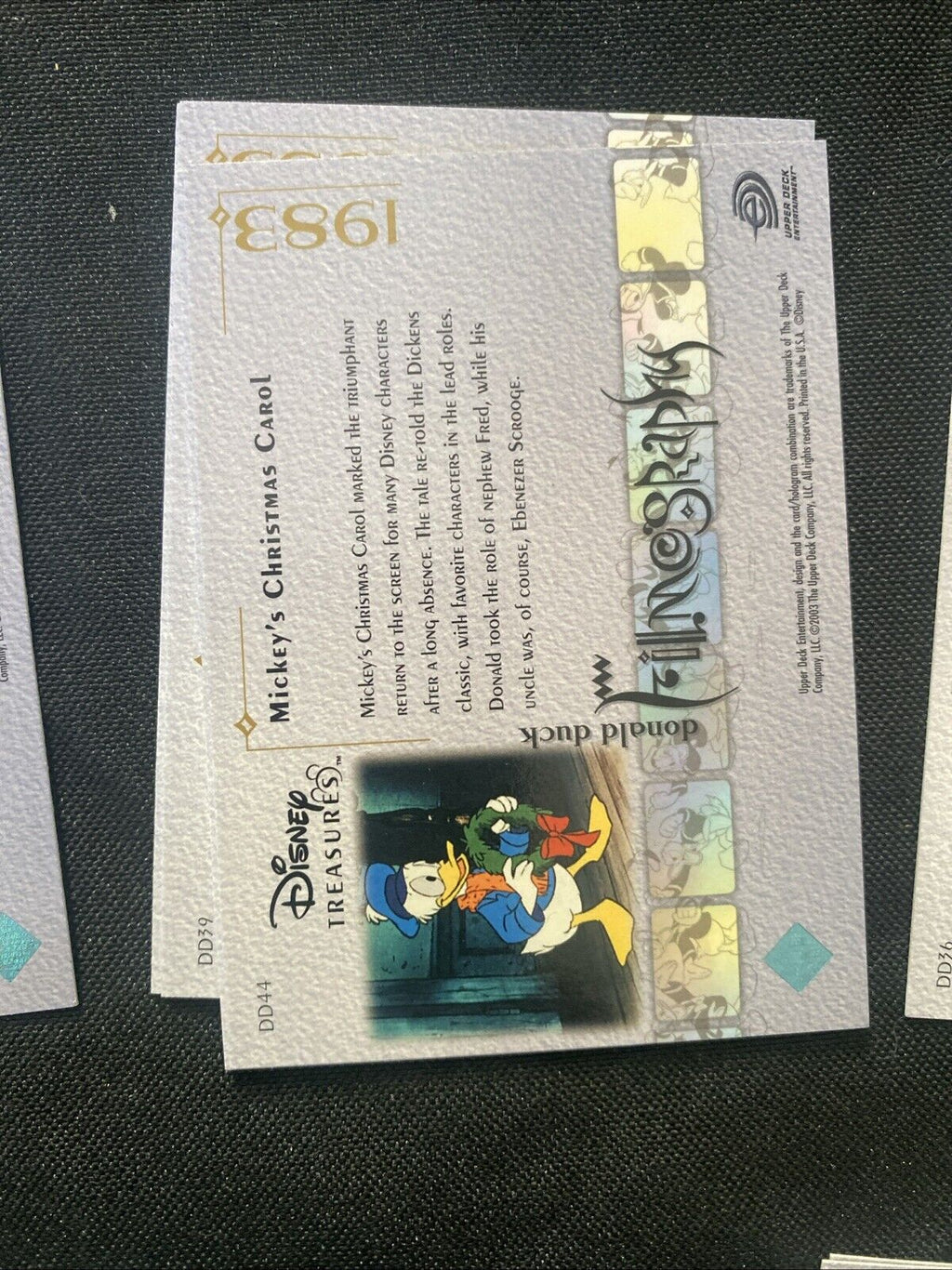 Upper Deck 2003 Disney Treasures Donald Duck filmography x14 Trading Cards (5758