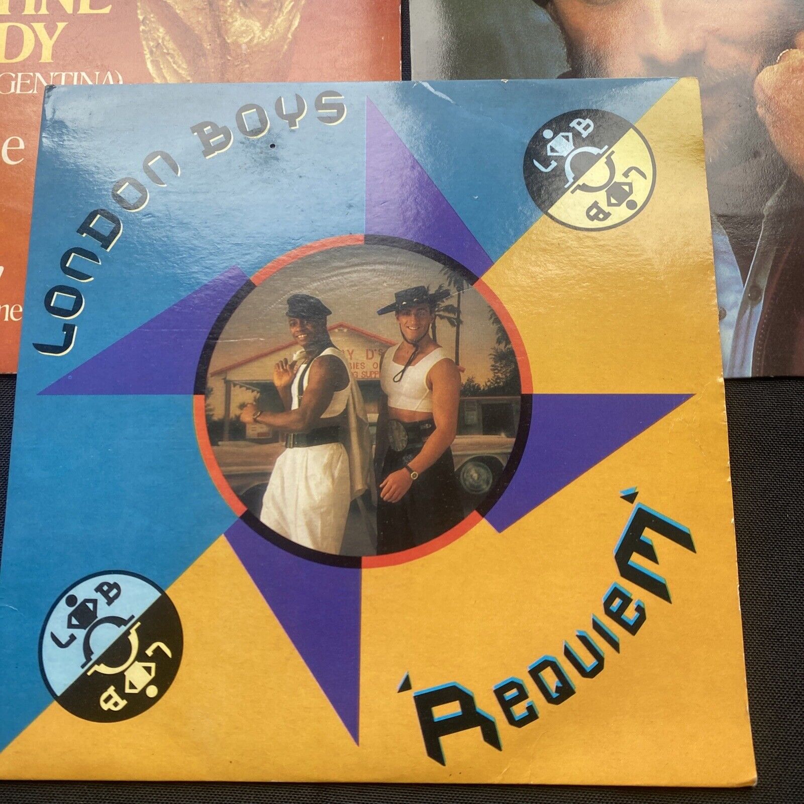 Vinyl Records 7" Singles 5 x 1980's Kaos, Kane, London Boys Etc - (9441