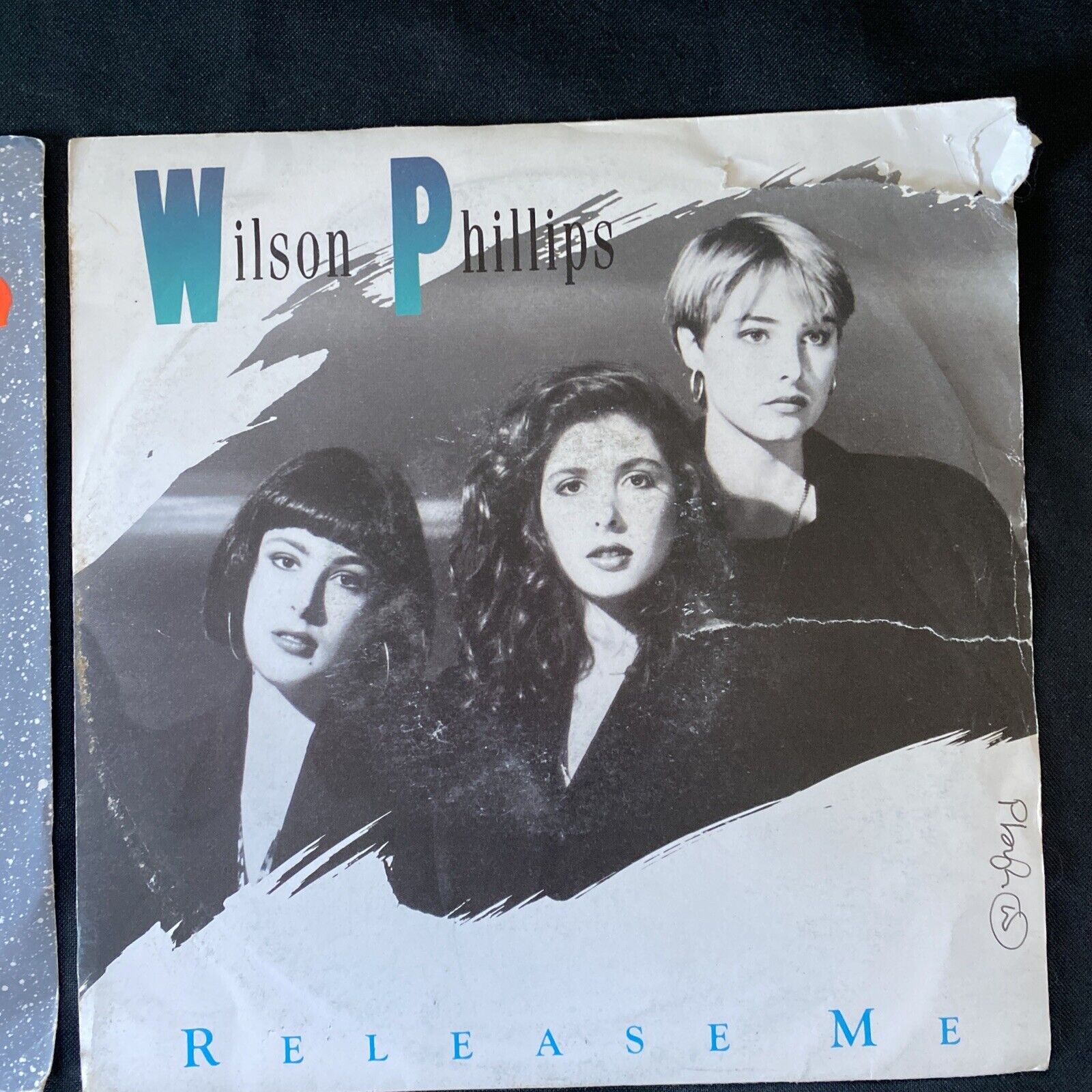 Vinyl Records 7" Singles 5 x 1980's Wham, Wax, Lennon, Yoko Wilson Philips (9462