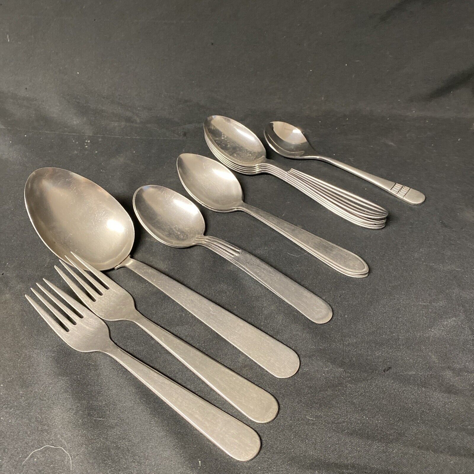 13 Pieces RUSTFRIT STAAL Vintage Danish Cutlery Assorted Collectors - (5352)