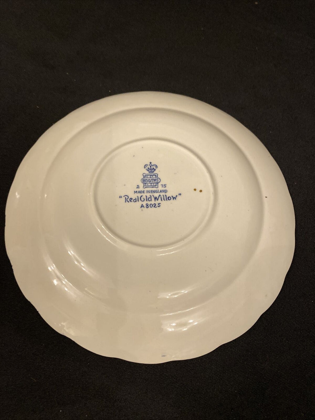 Vintage Booths Majestic Real Old Willow 6" Side Plate A8025 - (8476)