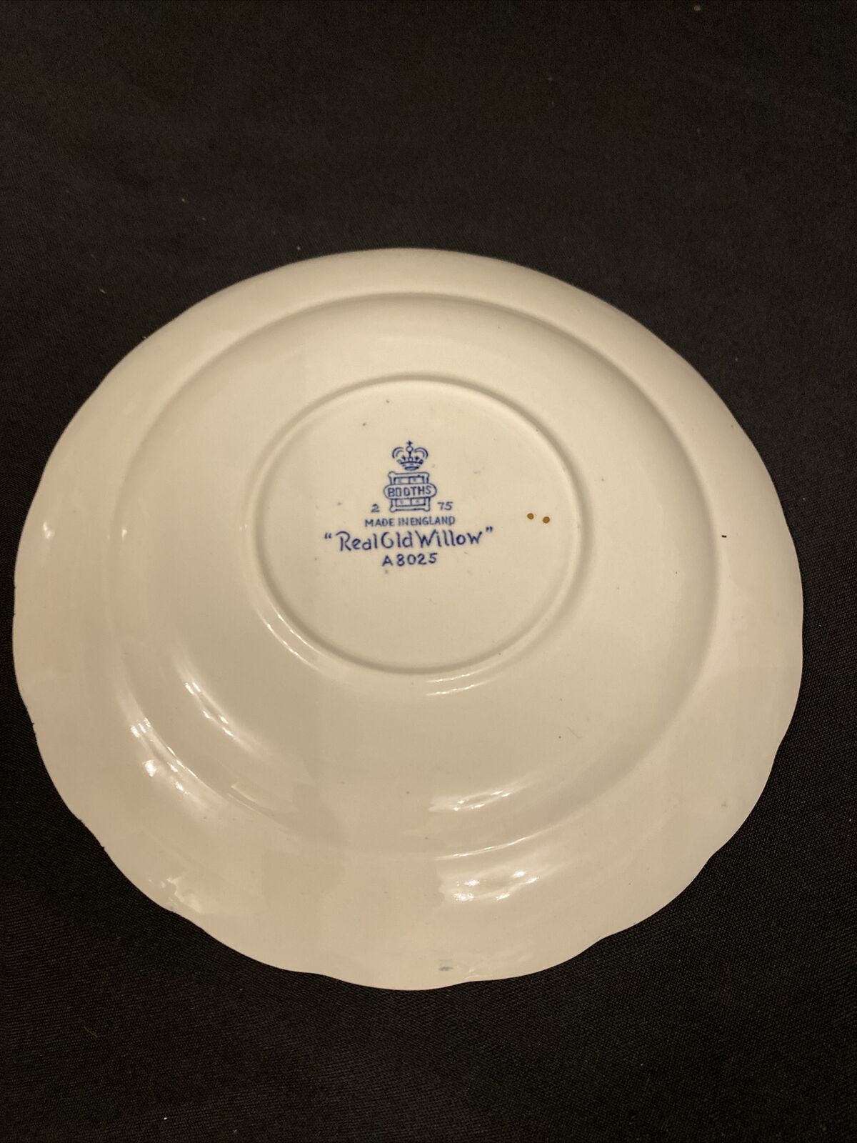Vintage Booths Majestic Real Old Willow 6" Side Plate A8025 - (8476)