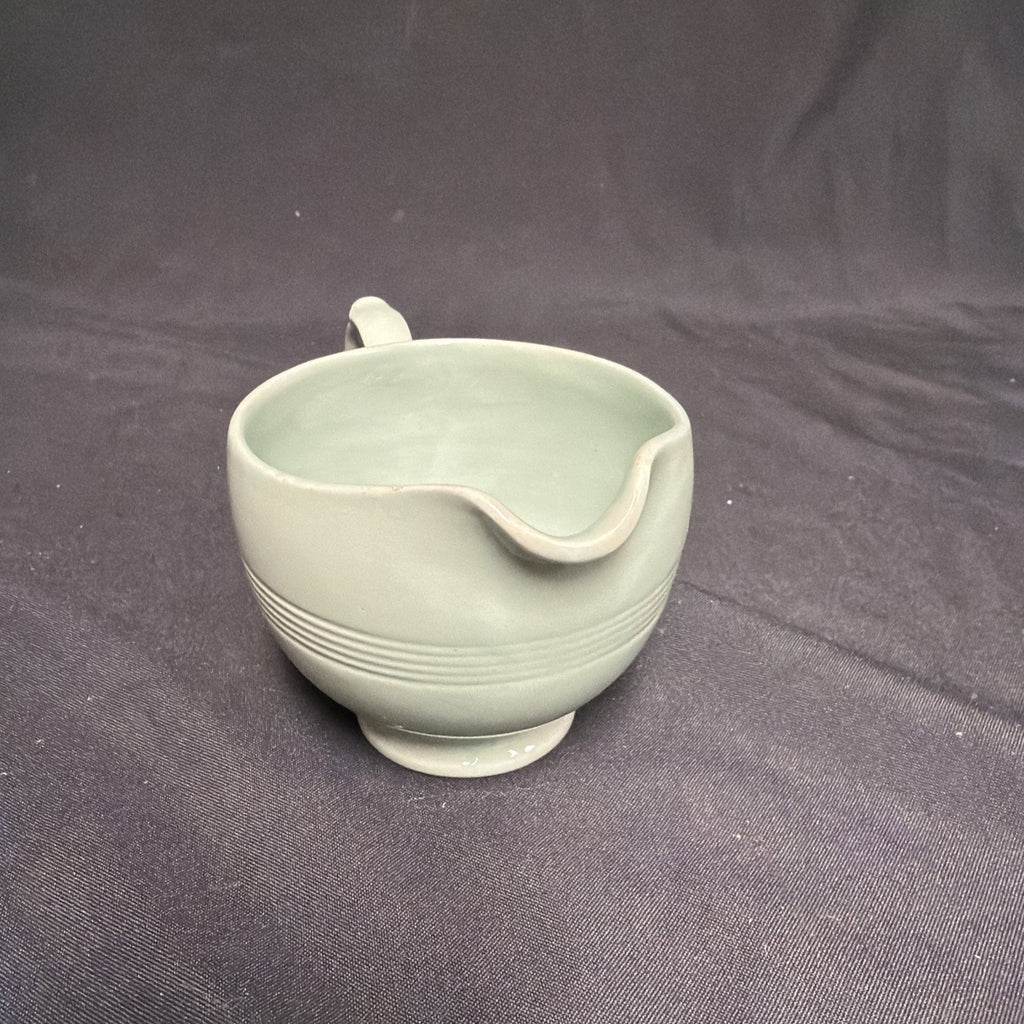Wood's Ware Beryl Utility Green 1940's Large Creamer Jug 7.5cm tall- (1926) 