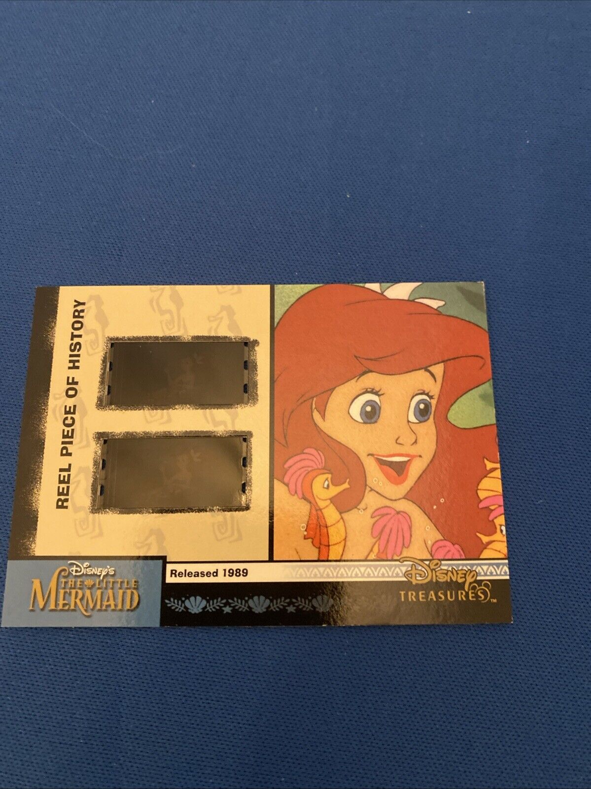 2003 Upper Deck Disney Treasures The Little Mermaid Reel Piece Card PH14 (5774)