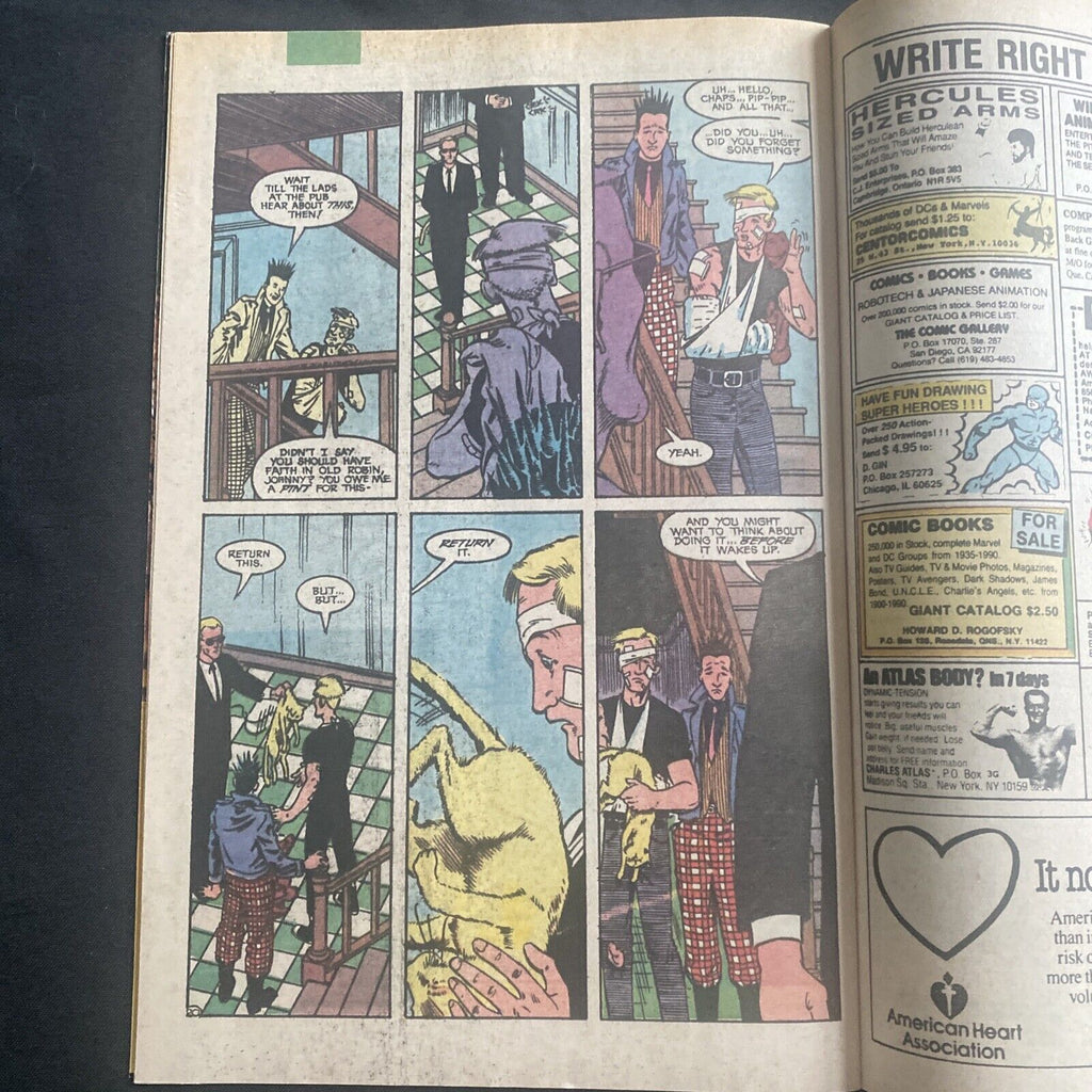 COMIC - DC Comics Justice League EUROPE - Jan 1991 - Batman - (8785)