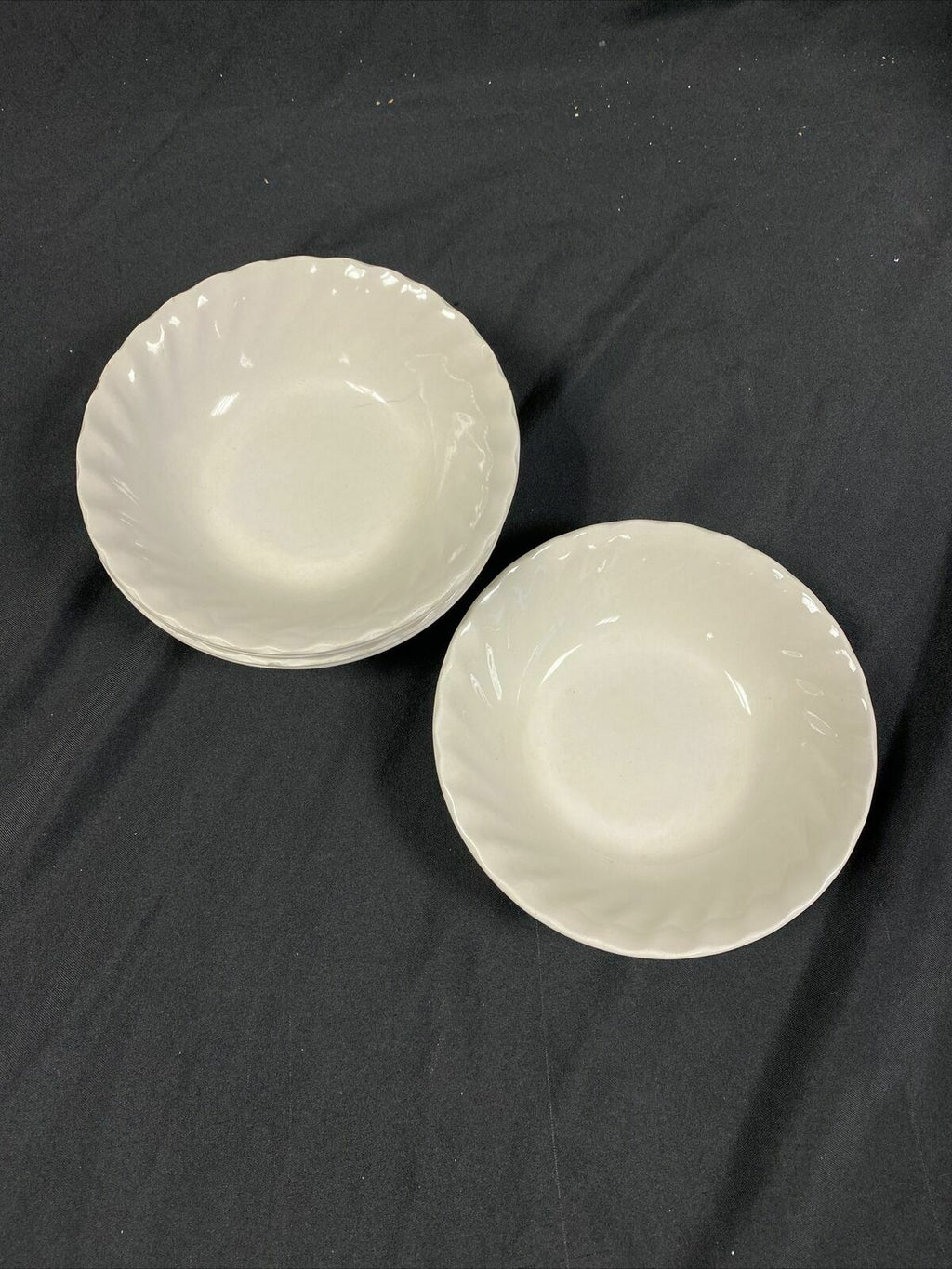 Myott Meakin Ltd 1982 - Coupe Cereal Bowls 6 3/8" (Set x 5 ) - (7743)