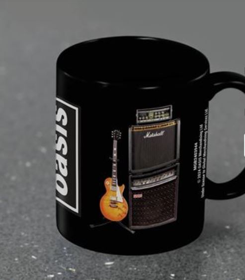 MUG Boxed Ceramic - MUSIC - Oasis, Guitar