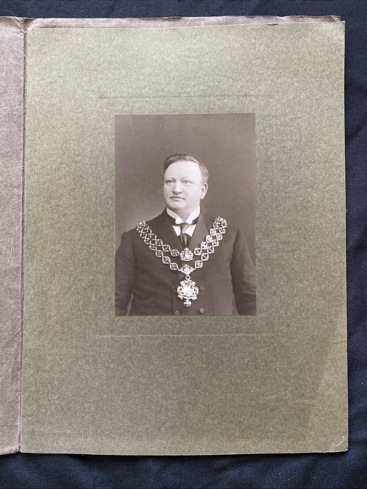 William Henry Bowater Lord Mayor of Birmingham 1909-1912 Original Photo -(5856)