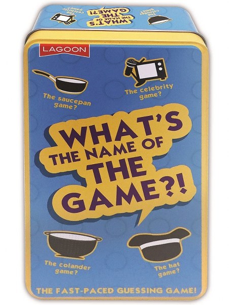 What's The Name Of The Game?! - Fast fun game in a tin - The Lagoon Group