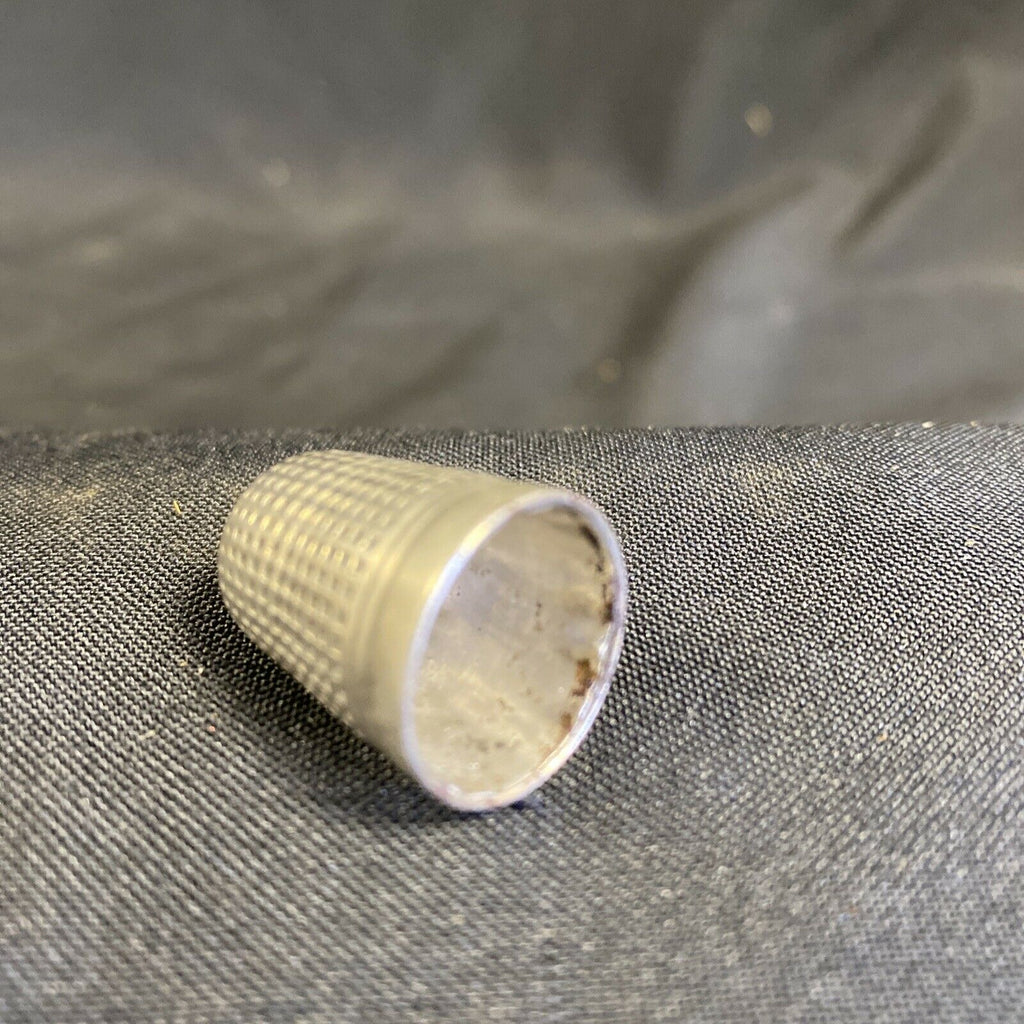 Charles Horner Dorcas Silver Thimble with Incorrect Patent # of RD73626 - (7932