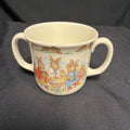 Royal Doulton Bunnykins Two Handled Cup Christening Vintage - (1895)