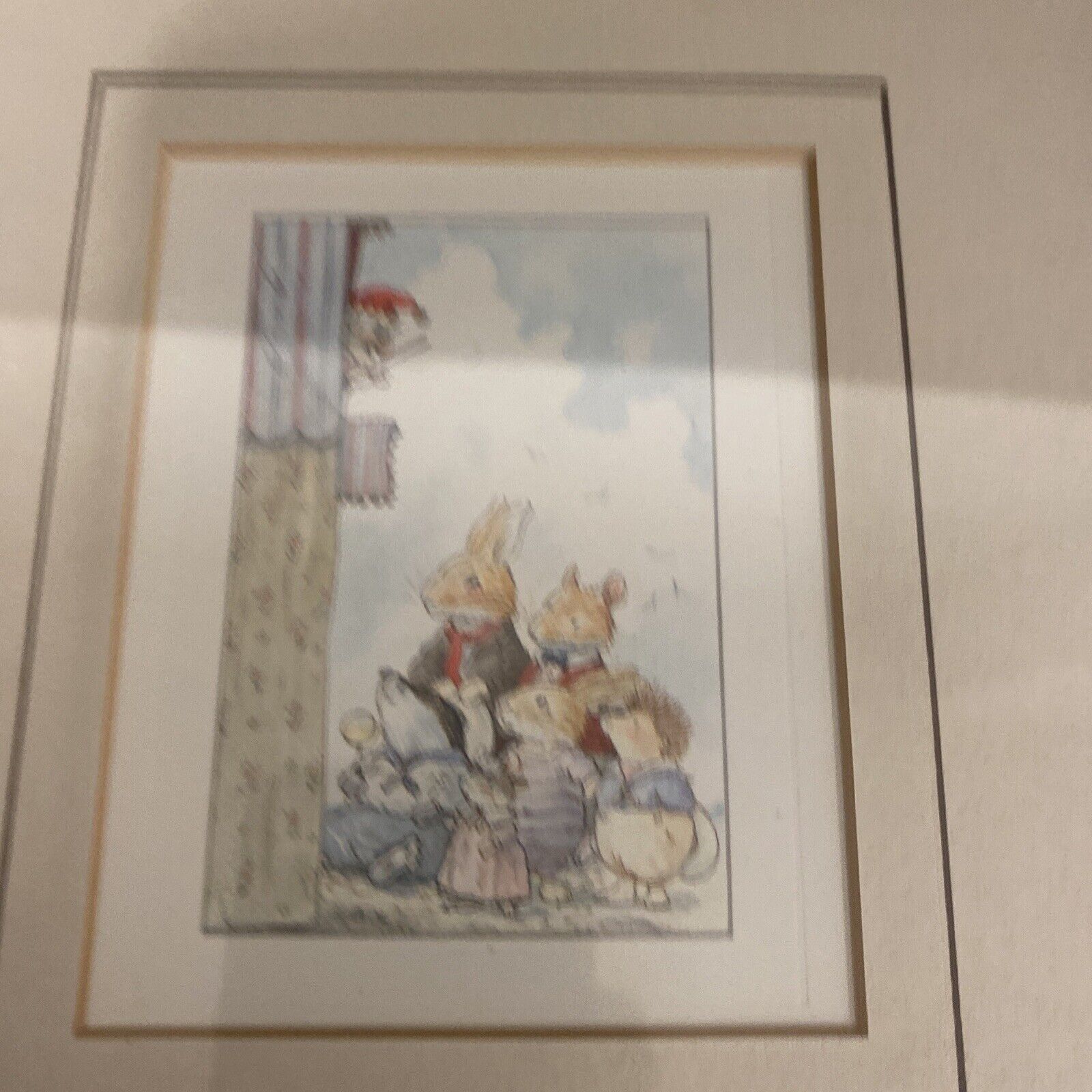 Consort Pictures of Ireland Framed Glazed picture of Punch & animals (9113)