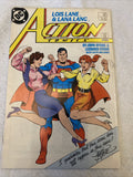 COMIC - DC Comics ACTION COMICS Lois Lane & Lana Lang Feb 1988 Superman  (8833