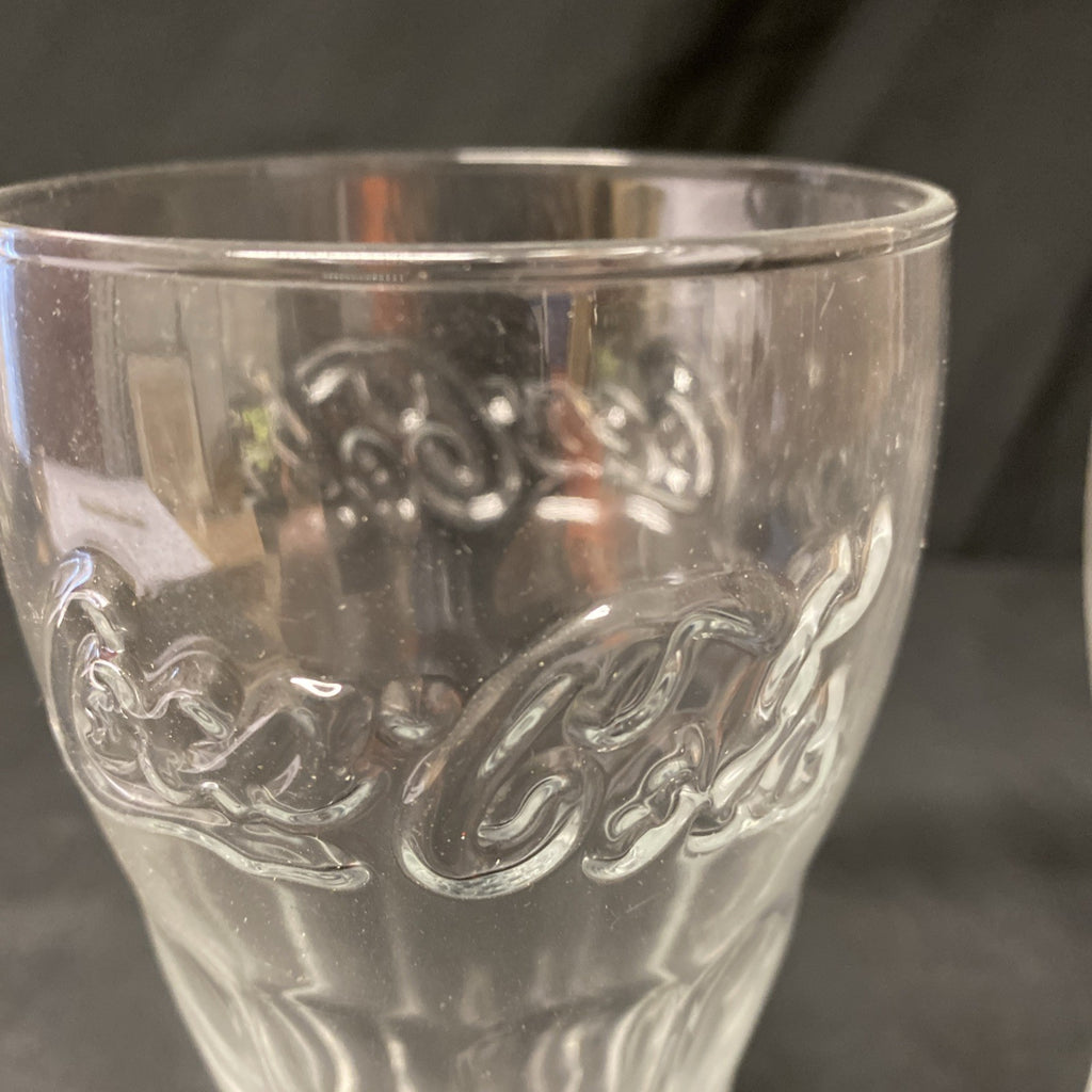 2X Coca Cola Glasses Soft Drink Drinks Home Bar Pub (1338)