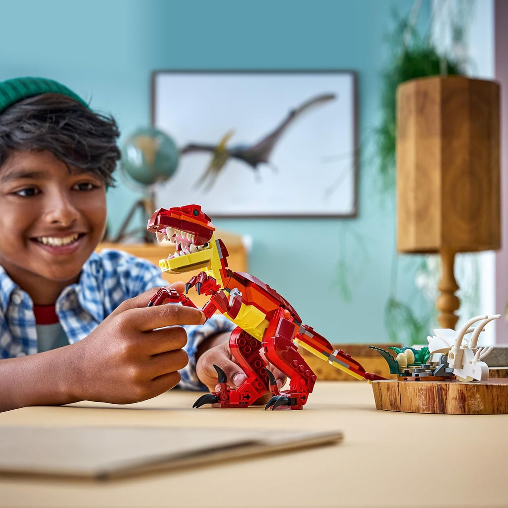 LEGO Creator 3 in 1 - Fierce Dinosaur - Velociraptor / Stegosaurus / Pterosaur - 31379